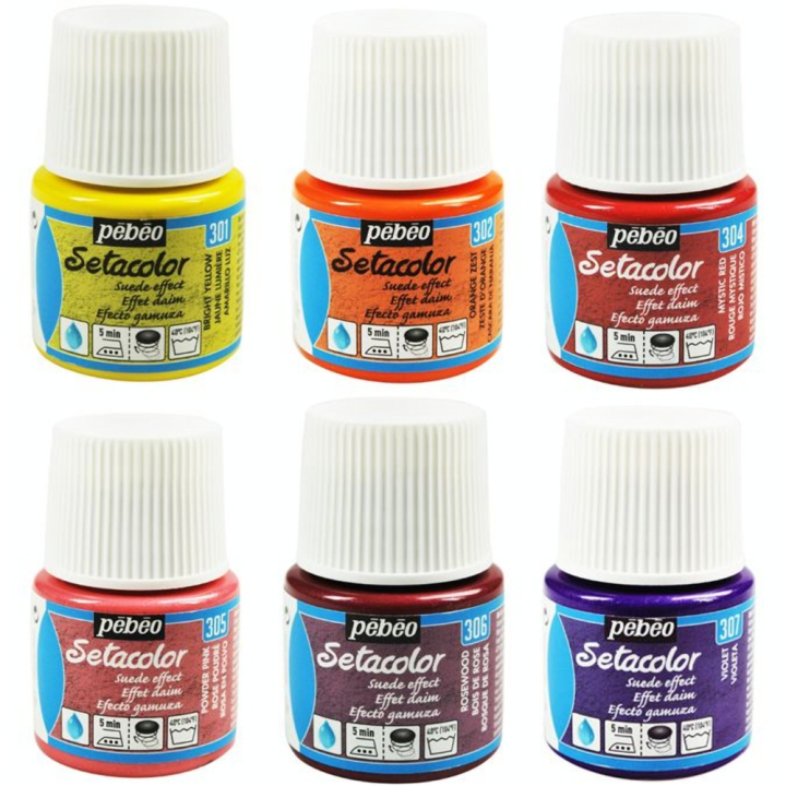 Peinture textile Setacolor effet daim 45 ml - Pébéo - Rougier et Plé