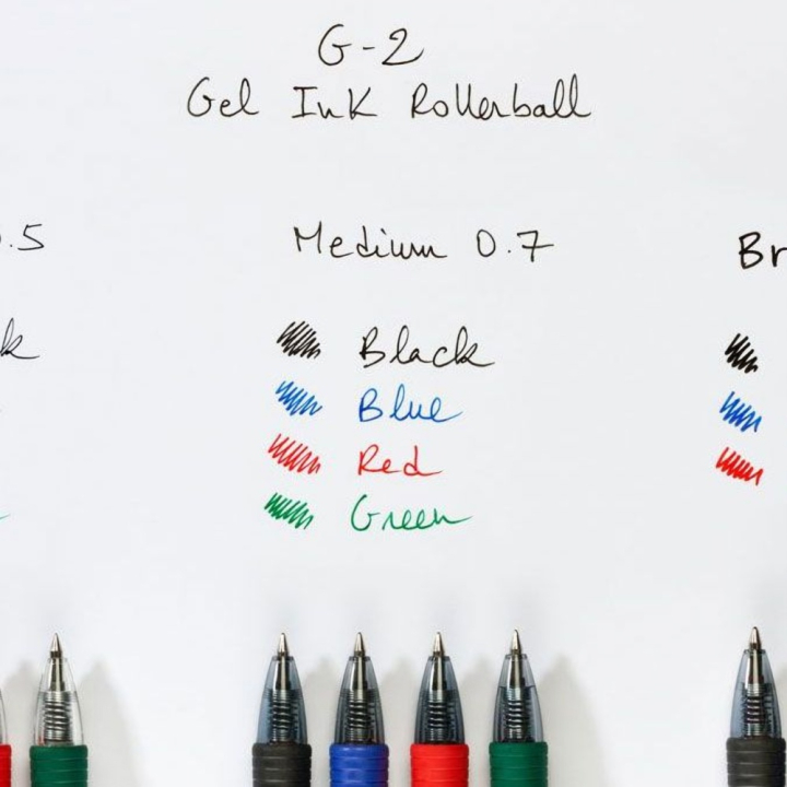 Roller gel G-2 Moyen 0.7 - Pilot - Rougier et Plé