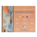 Bloc de papier Ingres teintes vives 130 g/m² - Clairefontaine - Rougier et Plé