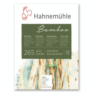 Bloc de papier bamboo multitechniques 265 g/m² - Hahnemühle - Rougier et Plé