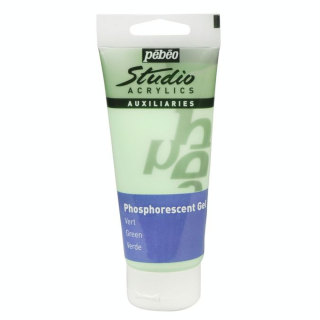 Gel acrylique Studio phosphorecent 100 ml - Pébéo - Rougier et Plé