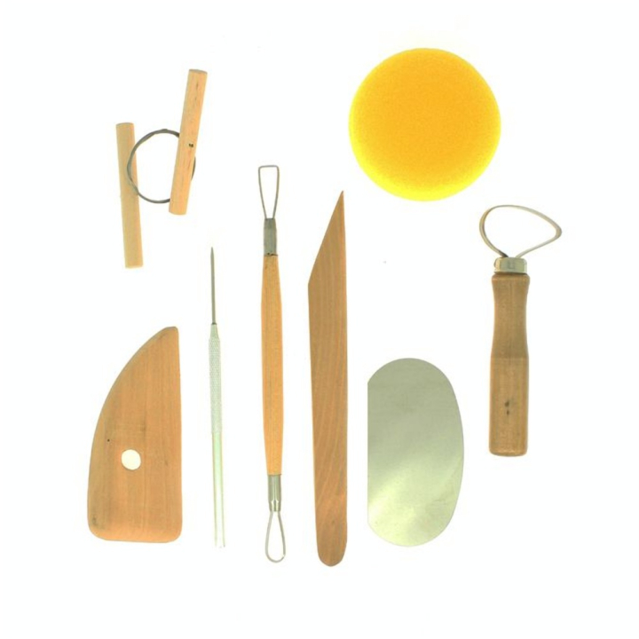 Outils de Sculpture Kit du potier 8 pièces - Rougier&Plé - Rougier et Plé