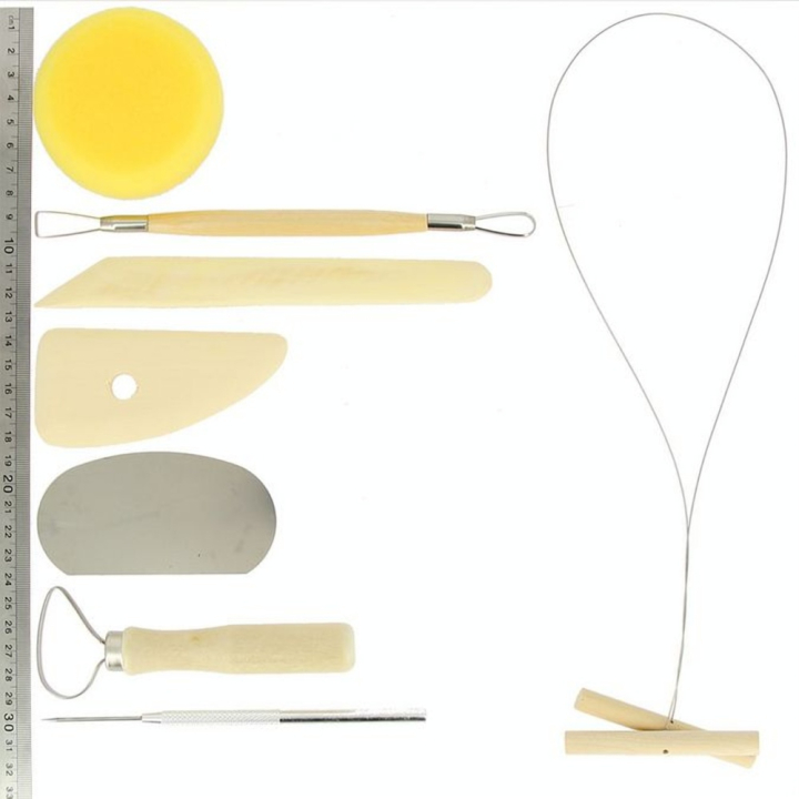 Outils de Sculpture Kit du potier 8 pièces - Rougier&Plé - Rougier et Plé