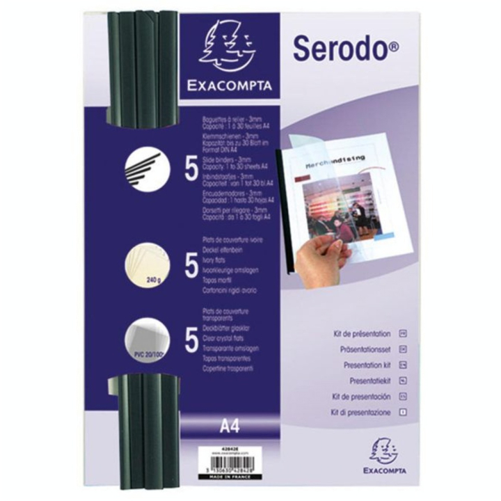 Kit de reliure sans perforation ni collage - Exacompta - Rougier et Plé