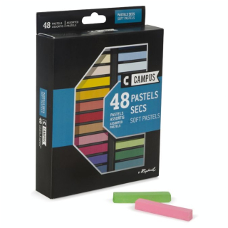 Boite de 48 pastels secs Campus - Raphaël - Rougier et Plé