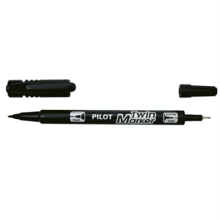 Marqueur permanent Twin Marker - Pilot - Rougier et Plé