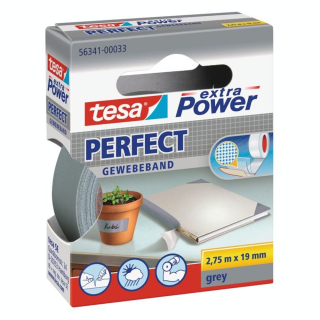 Adhésif toilé Extra power grise 2,75 m x 19 mm - Tesa - Rougier et Plé