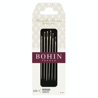 Aiguille à repriser n° 2/0 et 1 - Bohin - Rougier et Plé
