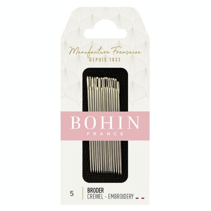 Aiguille à broder sur toile n° 5 - Bohin - Rougier et Plé