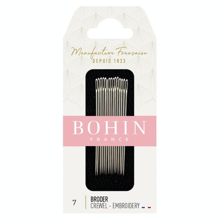 Aiguille à broder sur toile n° 7 - Bohin - Rougier et Plé