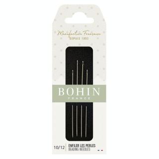 Aiguille à enfiler les perles n° 10 à 12 - Bohin - Rougier et Plé