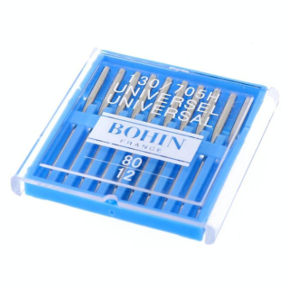 Aiguille machine talon plat n° 80 par 10 - Bohin - Rougier et Plé