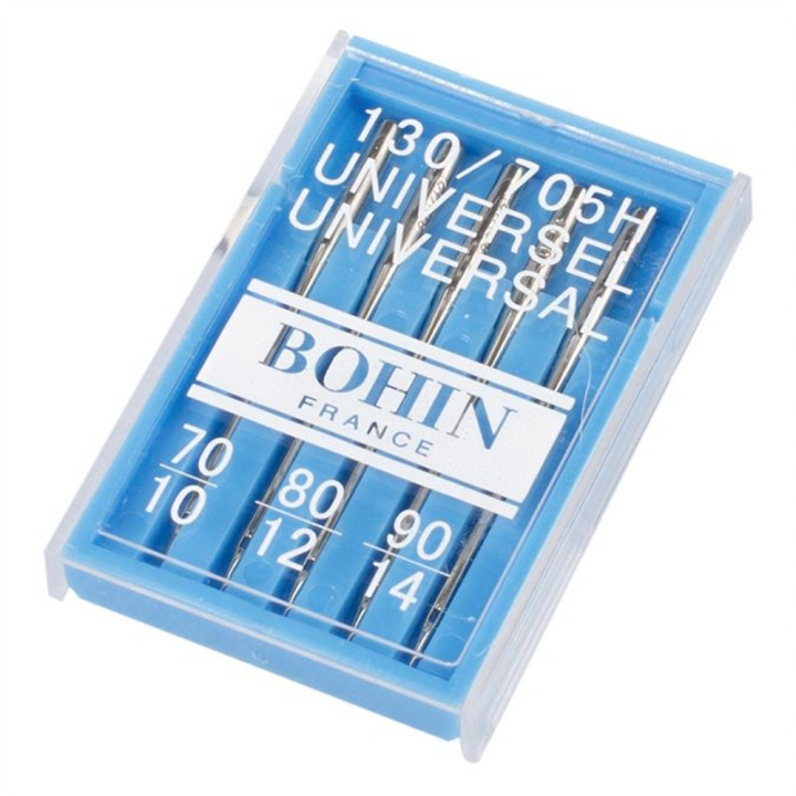 Aiguille machine talon plat n° 70 à 90 par 5 - Bohin - Rougier et Plé