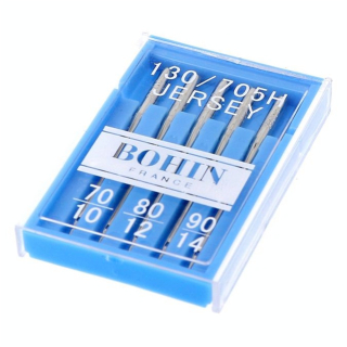 Aiguille machine talon plat jersey n° 70 à 90 par 5 - Bohin - Rougier et Plé