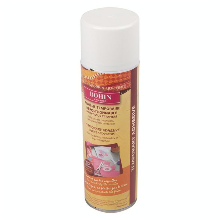 Colle temporaire pour textile en spray 500 ml - Bohin - Rougier et Plé