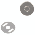 Boutons magnétiques argent 18 mm - Bohin - Rougier et Plé