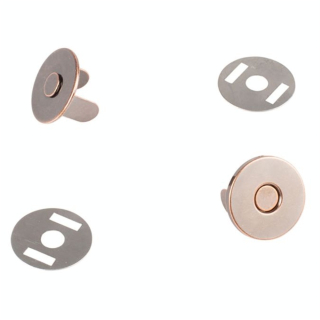 Boutons magnétiques bronze 18 mm - Bohin - Rougier et Plé