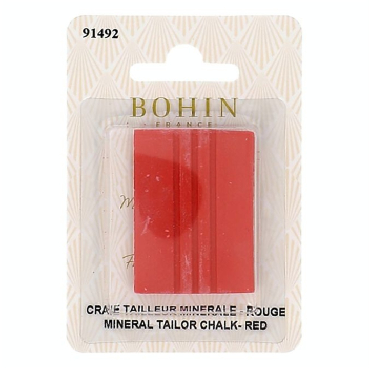 Craie tailleur minérale rouge - Bohin - Rougier et Plé