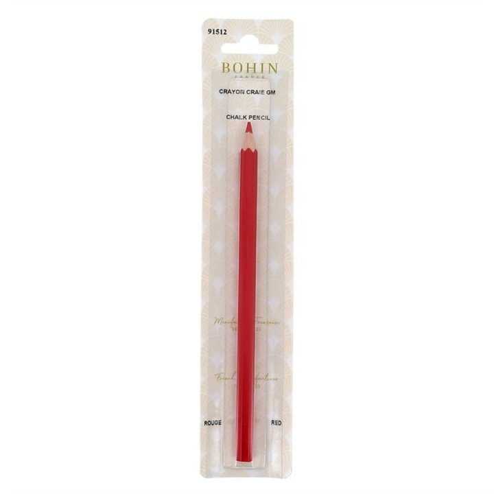 Crayon craie rouge - Bohin - Rougier et Plé