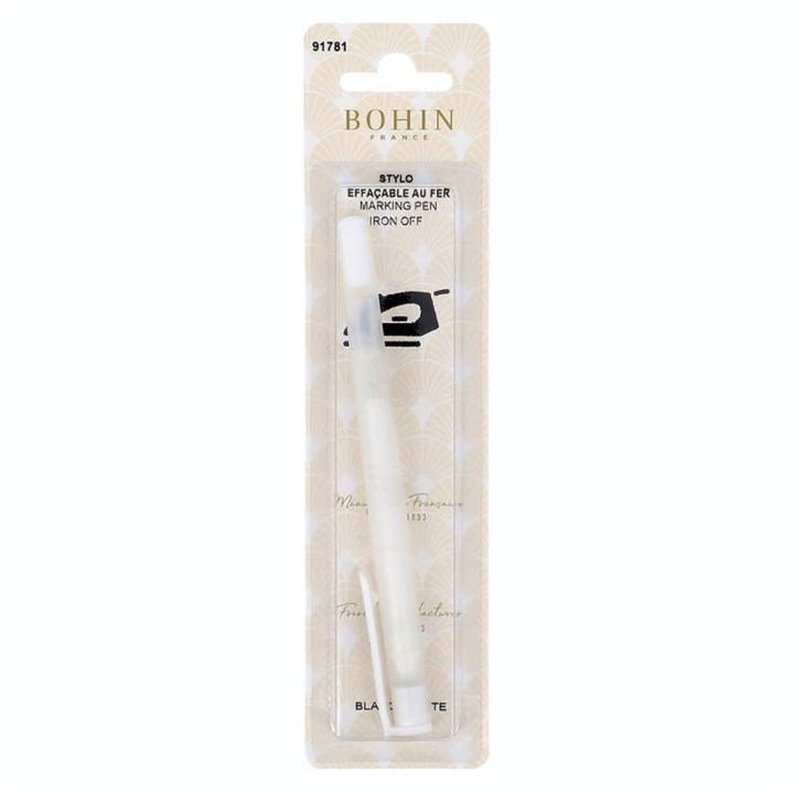Stylo encre blanche effaçable à l'eau - Bohin - Rougier et Plé