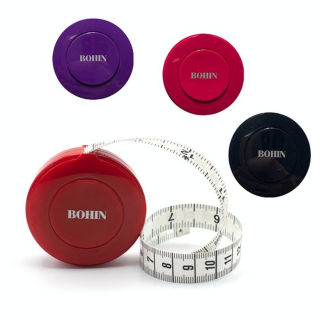 Mètre enrouleur rond 150 cm x 15 mm - Bohin - Rougier et Plé