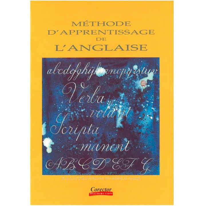 Livre méthode d'apprentissage de calligraphie anglaise - Corect Art - Rougier et Plé