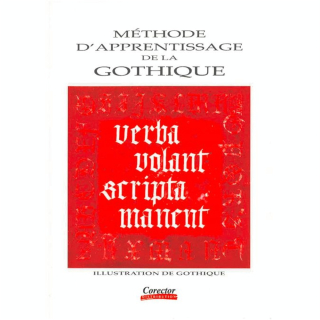 Livre méthode d'apprentissage de calligraphie gothique - Corect Art - Rougier et Plé