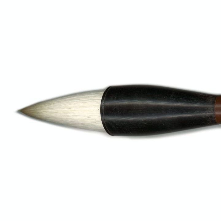 Pinceau en poil de chèvre monté sur corne n°2 - Corect Art - Rougier et Plé