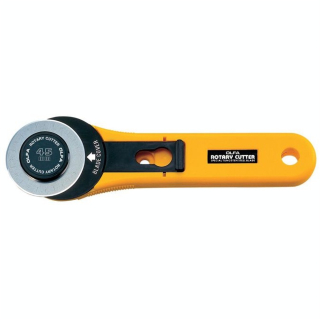 Cutter ambidextre à lame rotative 45 mm. - Olfa - Rougier et Plé
