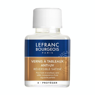 Vernis anti-UV satiné 75 ml - Lefranc Bourgeois - Rougier et Plé