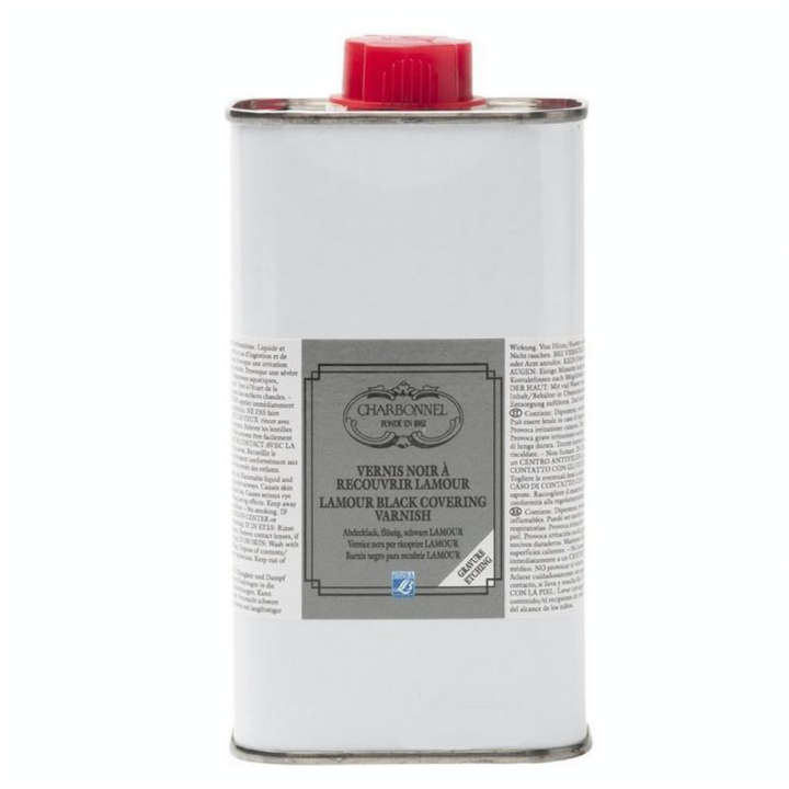 Vernis noir à recouvrir 250 ml Lamour - Lefranc Bourgeois - Rougier et Plé