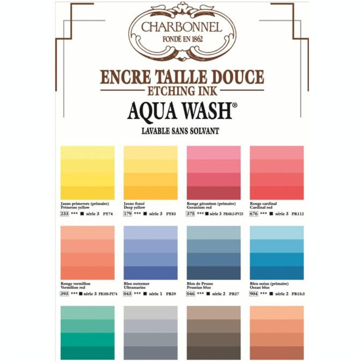 Encre Aqua Wash 60 ml - Lefranc Bourgeois - Rougier et Plé