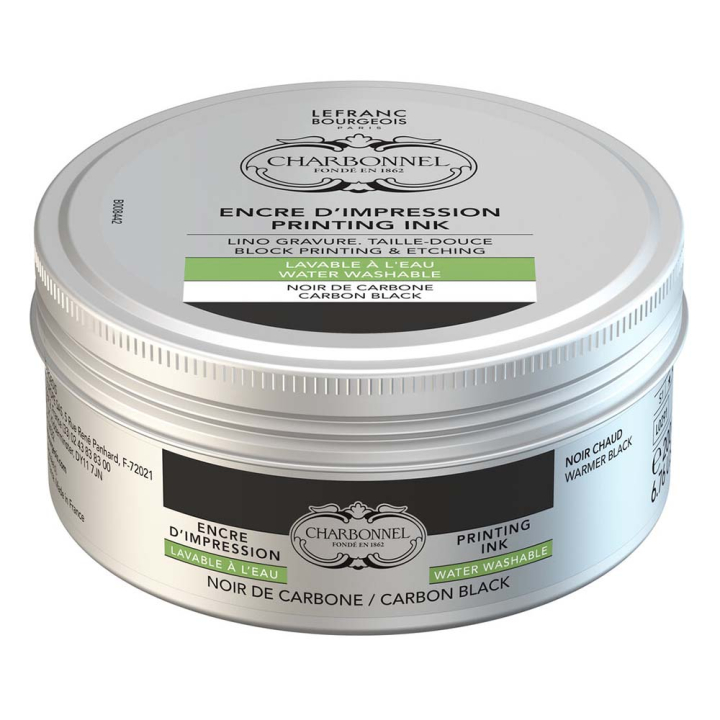 Encre Noir de carbone chaud F66 150 ml - Lefranc Bourgeois - Rougier et Plé