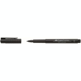 Feutre noir 1,5 mm Pitt - Faber-Castell - Rougier et Plé