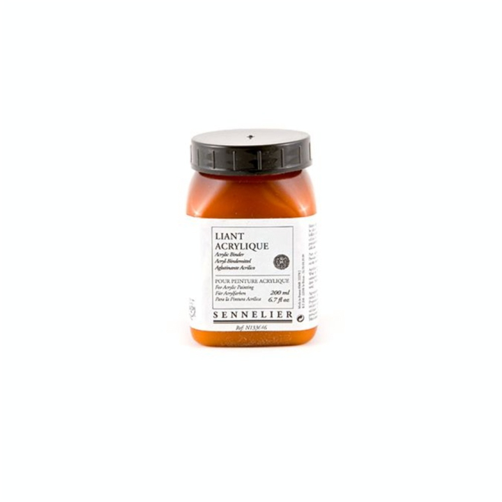 Liant de broyage acrylique 200 ml - Sennelier - Rougier et Plé