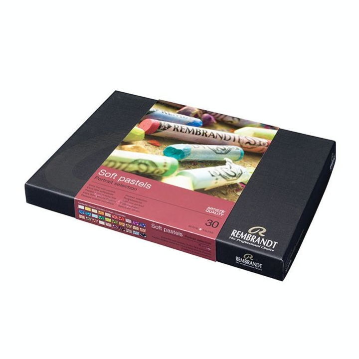 Boite de 30 pastels secs assortiment portrait - Rembrandt - Rougier et Plé