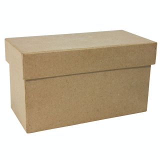 Boîte rectangulaire en papier mâché - Décopatch - Rougier et Plé