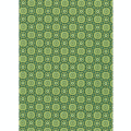 Papier 30 x 40 cm 643 kaleidoscope vert - Décopatch - Rougier et Plé