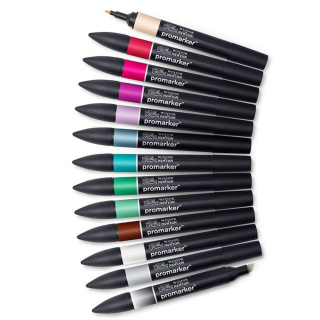 Marqueur Promarker Set Manga Chibi - Winsor & Newton - Rougier et Plé