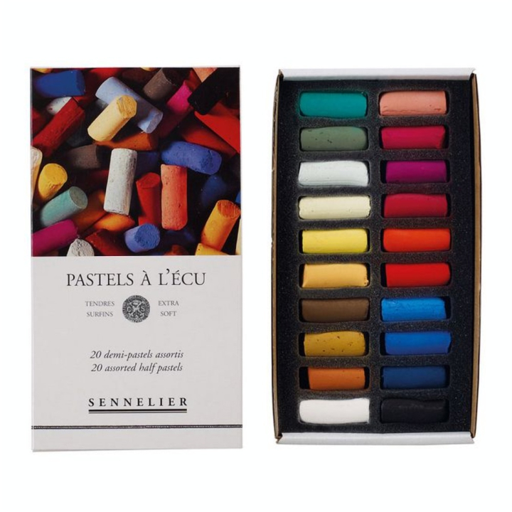 Demi-pastels à l'écu par 20 - Sennelier - Rougier et Plé