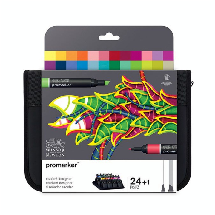 Trousse Promarker par 24 - Winsor & Newton - Rougier et Plé