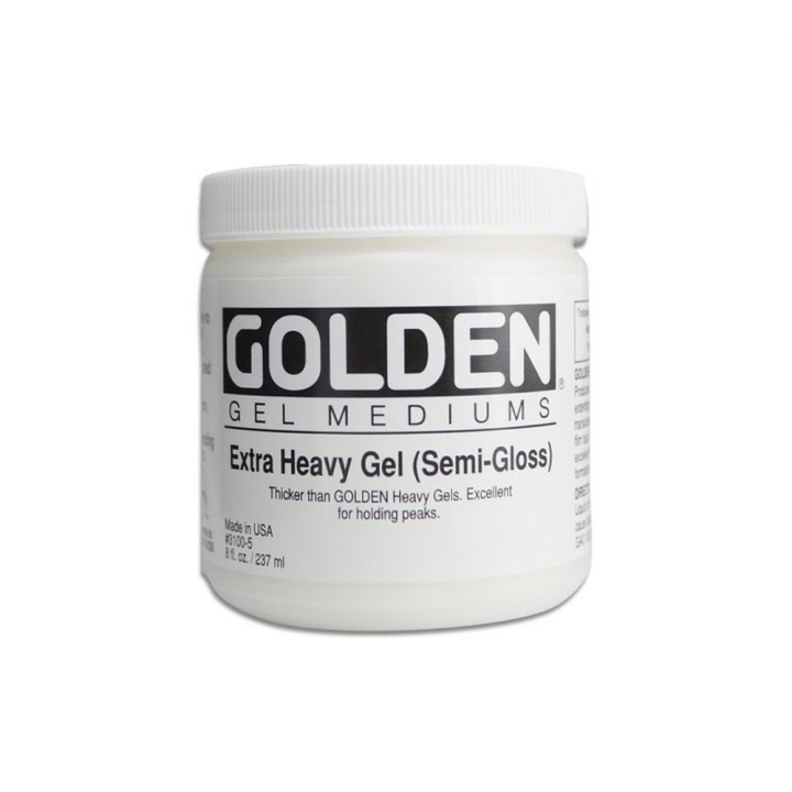 Gel de structure Extra Heavy satiné 236 ml - Golden - Rougier et Plé