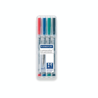 Feutre non-permanent pointe superfine par 4 - Staedtler - Rougier et Plé