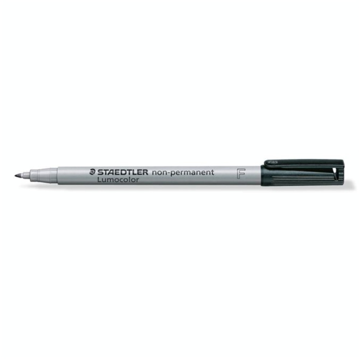 Feutre non-permanent Lumocolor F noir - Staedtler - Rougier et Plé