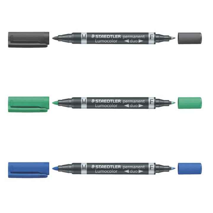 Marqueur permanent Lumocolor Duo 348 - Staedtler - Rougier et Plé