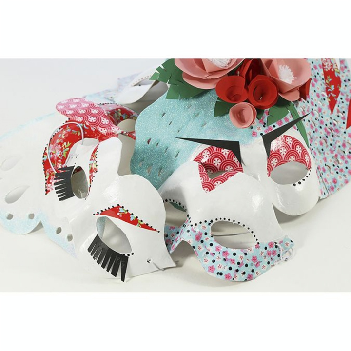 Masque charme en papier mâché - Décopatch - Rougier et Plé
