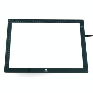 Table lumineuse plate à LED A4 Wafer - Daylight - Rougier et Plé