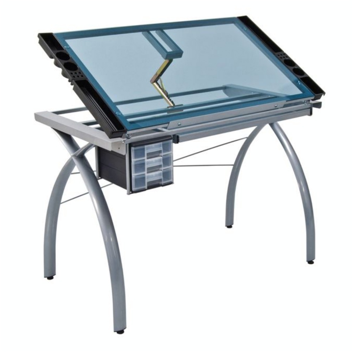 Table à dessin Futura argent - Studio Designs - Rougier et Plé