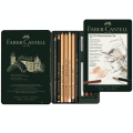 Set Pitt Monochrome pro 12 pièces - Faber-Castell - Rougier et Plé