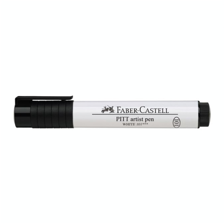 Feutre Pitt encre de Chine blanche - Faber-Castell - Rougier et Plé